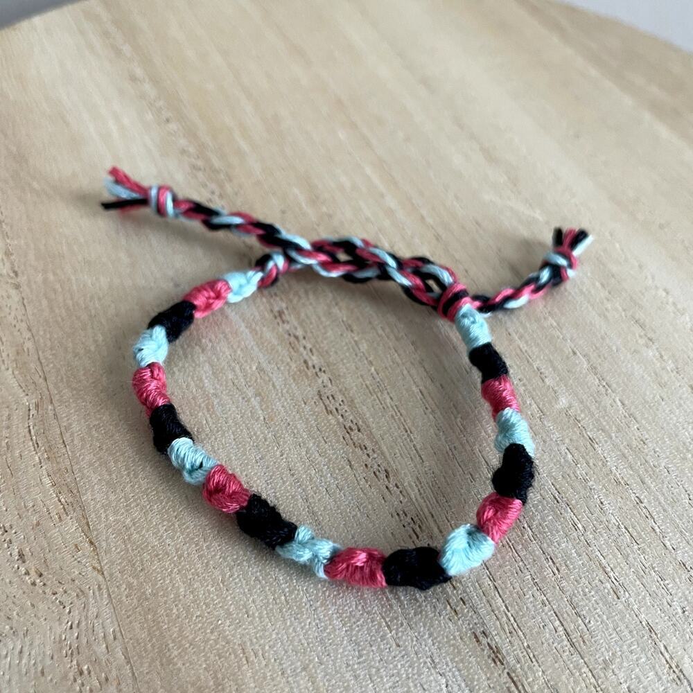 Lilah Bracelet anklet trendy comfortable tie embroidery thread woven gift